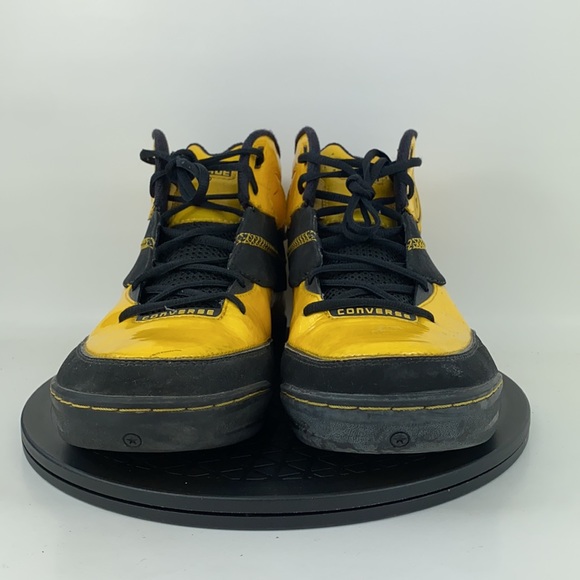 Converse Wade Slash Marquette March Madness PE Sample Yellow/Black Men's Size 13 - Picture 2 of 11